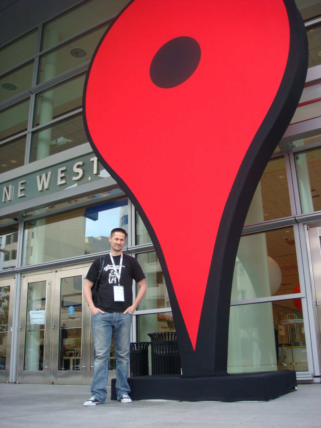Google I/O - Outside Moscone Center Google I/O - Outside Moscone Center